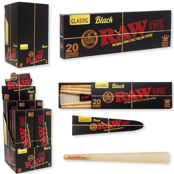 Raw cone black