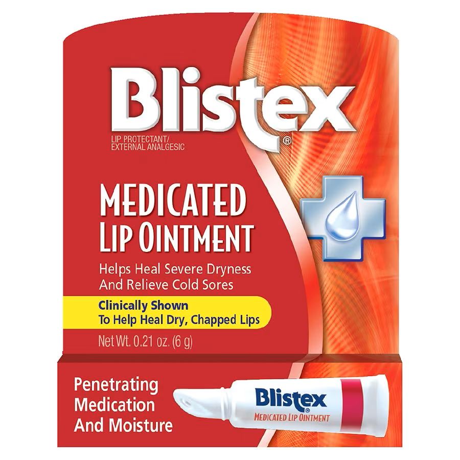 Blistex:Medicated Lip Ointment Red
