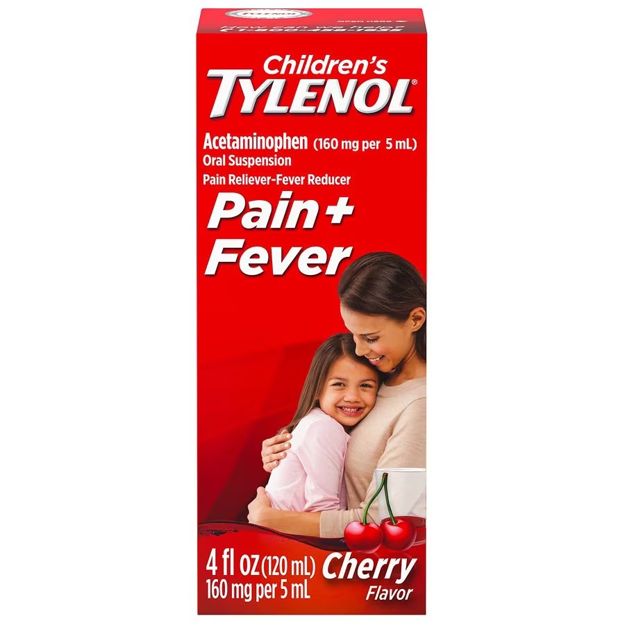Tylenol children,s pain+fever 2-11 Cherry 