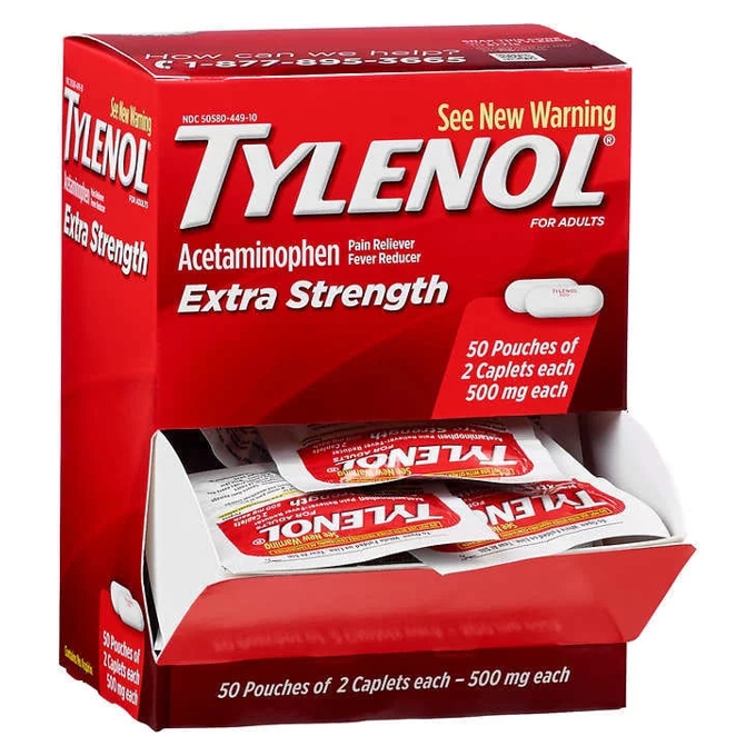 Tylenol:Caplets (50 X 2)
