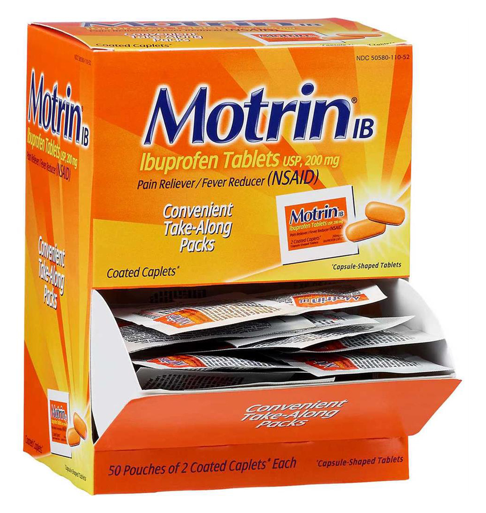 Motrin:Coated Caplets