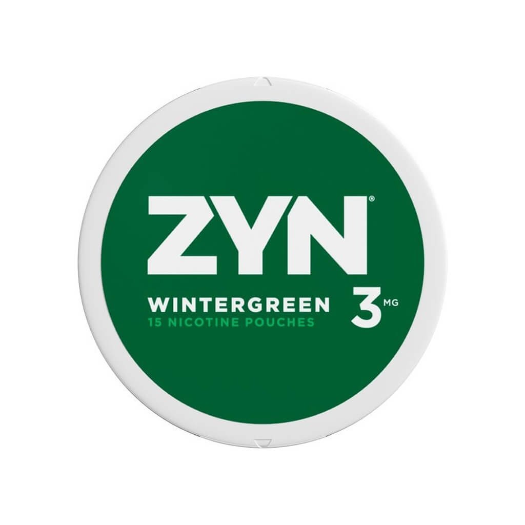 ZYN W/GRN 3 MG 15 POUCH wintergreen