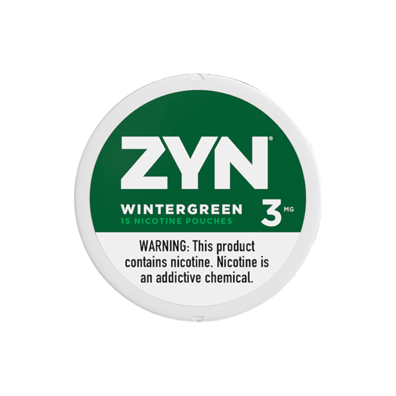 ZYN wintergreen 6 MG 15 POUCH